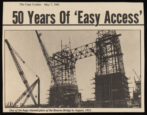 Photograph, "50 Years of 'Easy Access,'" The Cape Codder, May 7, 1985