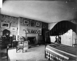 T. Quincy Browne House, 98 Beacon St., Boston, Mass., Bedroom.