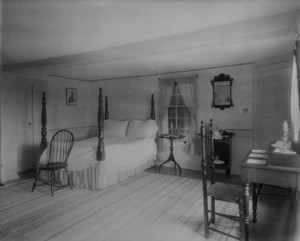 Wing House, Bourne, Mass., Bedroom.