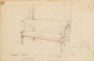 "Small Sofa in Music Room"
