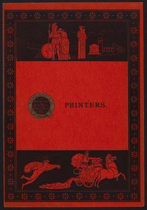 Cover for Rand, Avery & Co., printers, 117 Franklin Street, Boston, Mass., undated