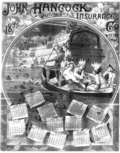 Calendars for John Hancock Mutual Life Insurance Company, Boston, Mass., 1890