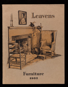 Leavens Furniture 1932, William Leavens & Co., Inc., 32 Canal Street, Boston, Mass.