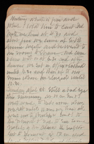 Thomas Lincoln Casey Notebook, March 1895-July 1895, 068, [illegible] which is fine and