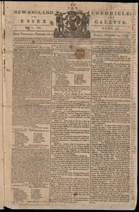 The New-England Chronicle: or, the Essex Gazette, 24 November 1775