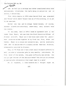 Grumman lawsuit story draft
