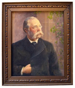 Henry Hill Goodell: half-length portrait with hand in coat
