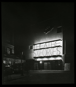 Théâtre Saint Georges at night