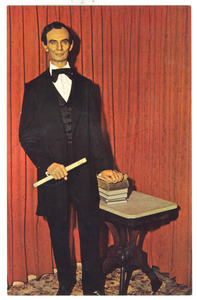 Postcard of the Springfield Lincoln