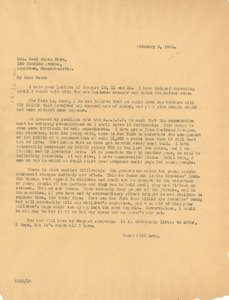 Letter from W. E. B. Du Bois to Maud Cuney-Hare