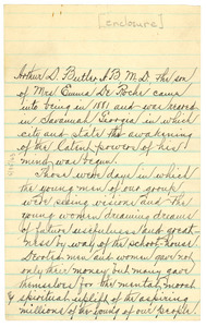 Account of the life of Arthur D. Butler