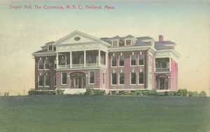 Draper Hall, The Commons, M.A.C., Amherst, Mass.