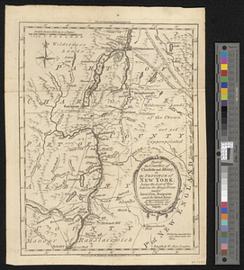 Part of the counties of Charlotte and Albany, in the province of New York; being the seat of war between the king's forces under Lieut. Gen. Burgoyne and the rebel army