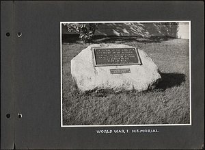World War I Memorial: Melrose, Mass.