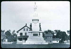 Monument and Adlington and Tilden's store