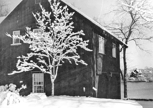 Building by Ell Pond: Melrose, Mass.