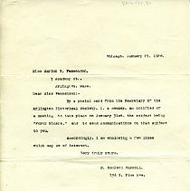 Letter to Miss Marion B. Fesseden