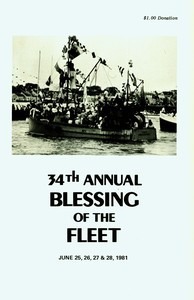 34th Annual Blessing of the Fleet - 1981
