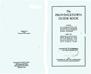 Guide Book to Provincetown 1928