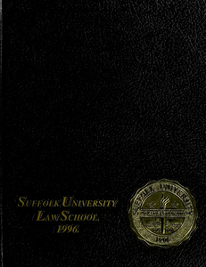 Suffolk University Law School yearbook, 1996