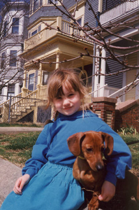 Mary Szkolka & Howie the dachsund