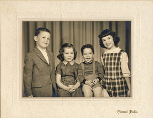 Four Sullivan siblings of 35 Marion Ave., Norwood, MA