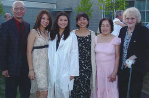 Graduation day of a Chinese-Filipino-American