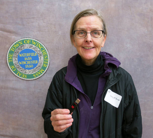 Mary McKenna-Sullivan at the Winchester Mass. Memories Road Show