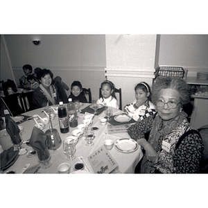 Guests at a Chinese Progressive Association party