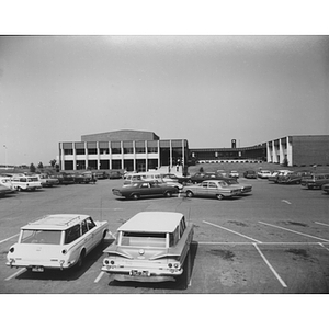 View of Burlington Campus from parking lot