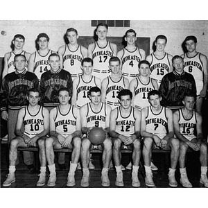 Northeastern's 1951 men's basketball team