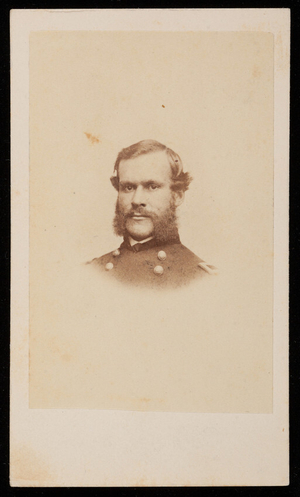 Studio portrait of Brigadier General Thomas G. Stevenson, Boston, Mass., 1863