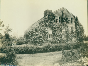 Exterior view of the Lawson House, "The Nest", Scituate, Mass., undated