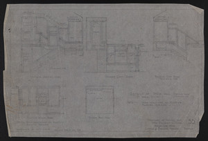Details of Stair Hall (Revised From Drawing No. 17), Drawings of House for Mrs. Talbot C. Chase, Brookline, Mass., Revised Feb. 20, 1930