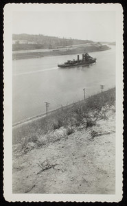 Warship on the Cape Cod Canal