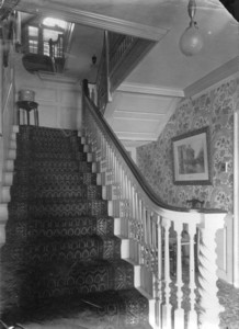 Rogers House, Ipswich, Mass., Stairwell.