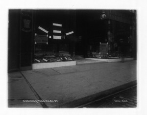 Sidewalk 569 Washington Street, Boston, Mass., November 13, 1904