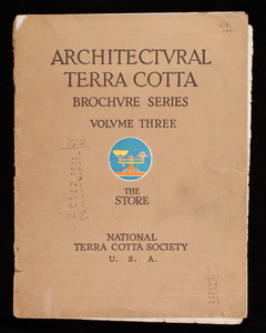 Architectural Terra Cotta Brochure Series Volume Three, The Store
