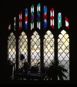 Conservatory window, Roseland Cottage, Woodstock, Conn.