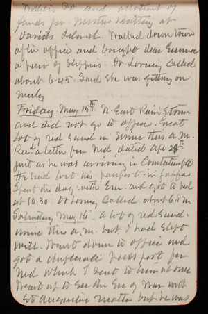 Thomas Lincoln Casey Notebook, February 1890-May 1891, 92, Willetts Pt and allotment of funds