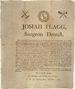 Josiah Flagg, Surgeon Dentist