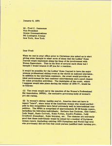 Letter from Mark H. McCormack to Fred C. Danneman