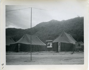 Three tents of the 78th PMCD