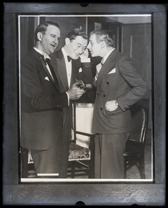 New York Mayor Jimmy Walker being interviewed by Walter Winchell