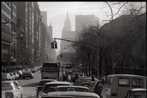 Congested street in New York City