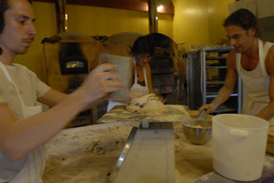 Hungry Ghost Bread: bakers making bread