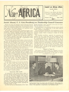 New Africa volume 6, number 4