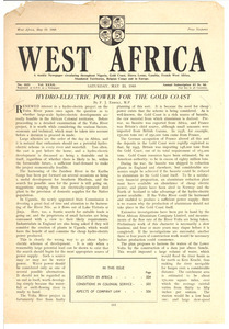 West Africa no. 1631 vol. 32 [fragment]