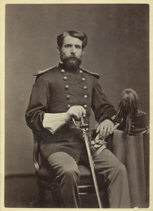 Charles Adiel Louis Totten in military portrait