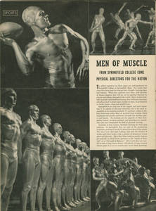 Life Magazine, "Men of Muscle"